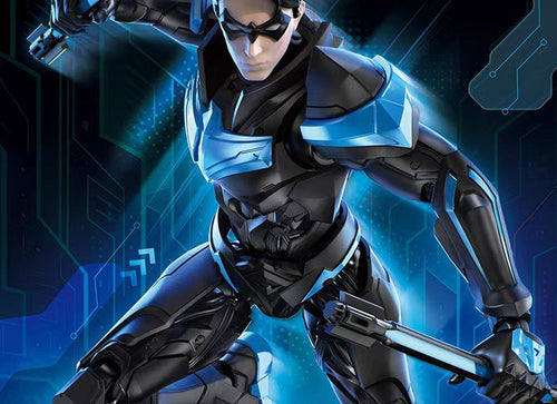 Load image into Gallery viewer, Blokees DC Champion class 03 Nightwing 1:12 Model Kit Figure 15cm
