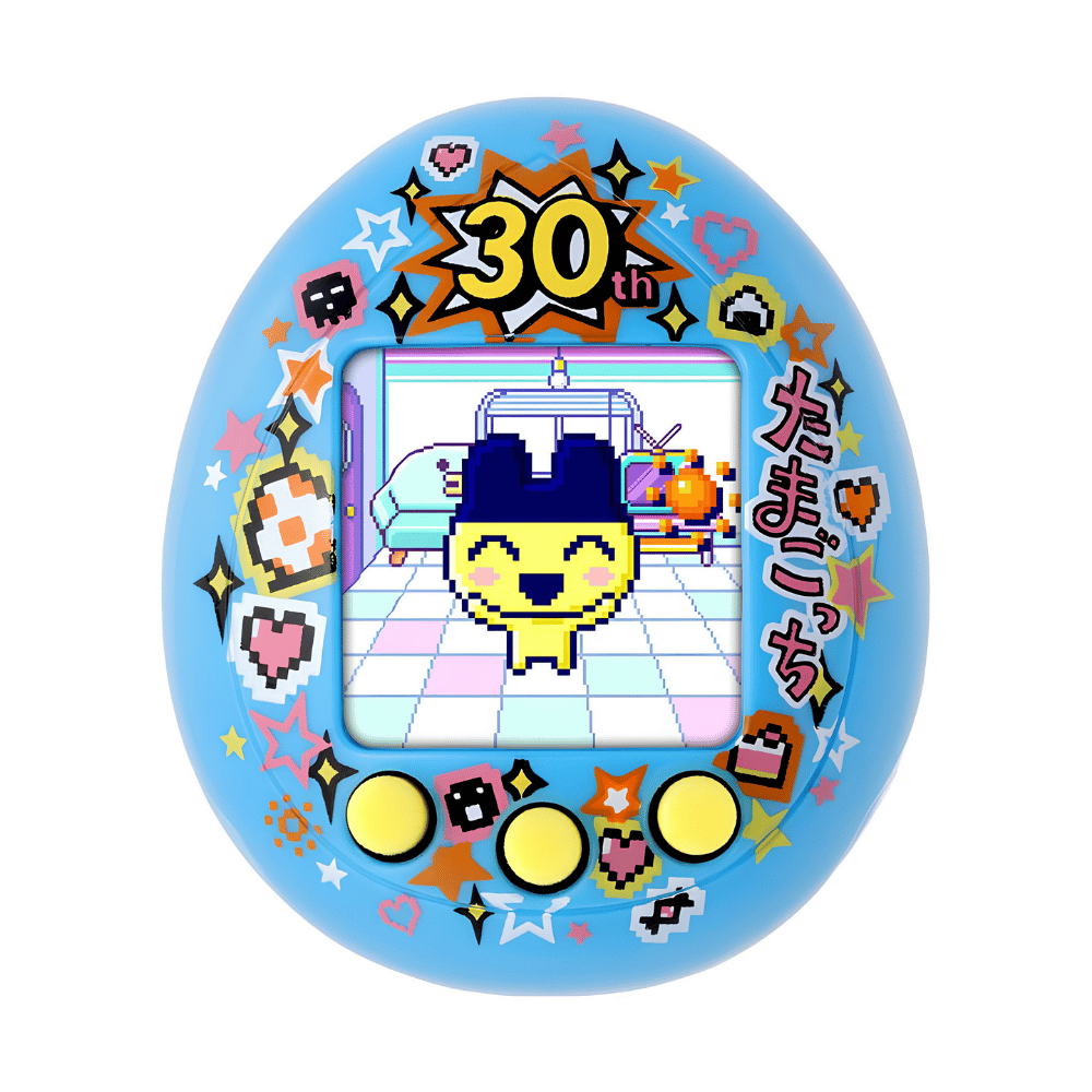 Bandai - Tamagotchi Nano Mametchi Memories 30th Anniversary Blue Digital Pet Toy