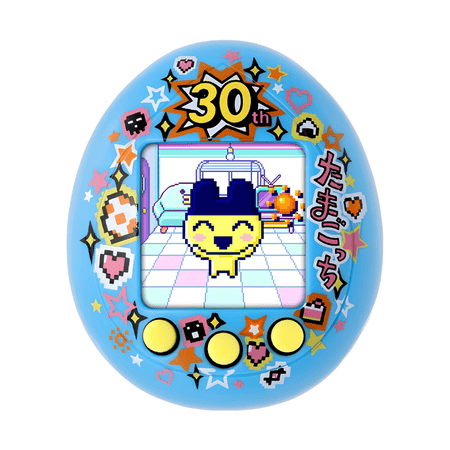 Bandai - Tamagotchi Nano Mametchi Memories 30th Anniversary Blue Digital Pet Toy