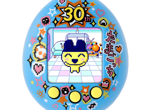 Load image into Gallery viewer, Bandai - Tamagotchi Nano Mametchi Memories 30th Anniversary Blue Digital Pet Toy
