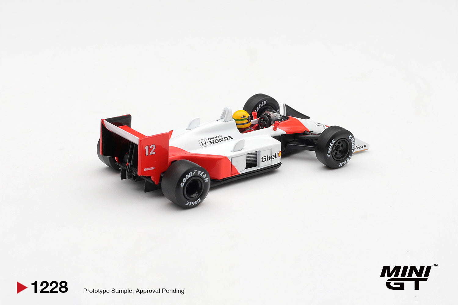 (Pre-Order) Mini GT #1228 McLaren MP4/4 No.12 Ayrton Senna 1988 Canadian Grand