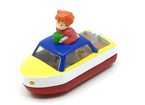 Load image into Gallery viewer, Takara Tomy Dream Tomica Studio Ghibli 05 Ponyo on the Cliff Die-cast Car

