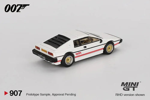 Load image into Gallery viewer, MINI GT 1/64 Lotus Esprit Turbo White 007 &quot;For Your Eyes Only&quot; Car
