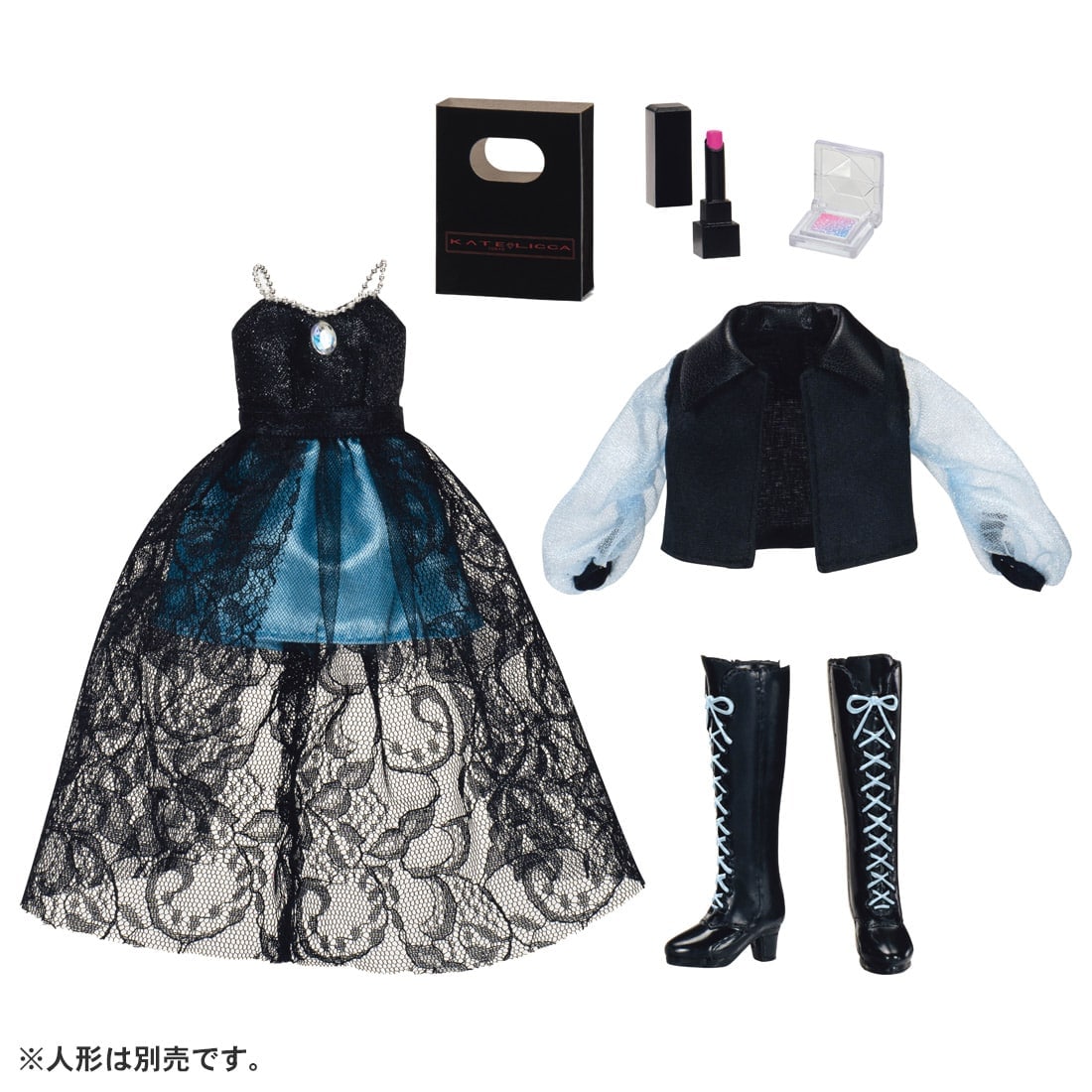 Takara Tomy Licca-chan Dress Set LW-09 KATE Licca Makeup Party (NO DOLL)