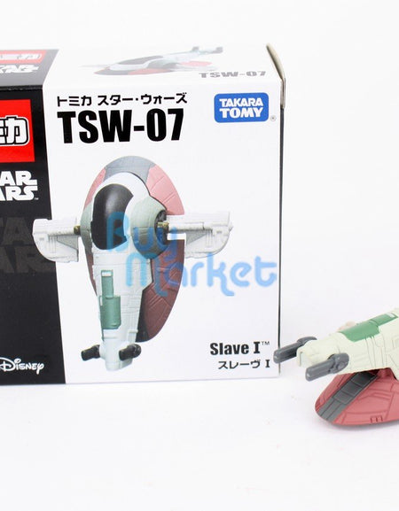 Takara Tomy Tomica TSW-07 Disney Star Wars Slave I 7CM Diecast Toy Car Japan