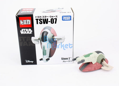 Load image into Gallery viewer, Takara Tomy Tomica TSW-07 Disney Star Wars Slave I 7CM Diecast Toy Car Japan
