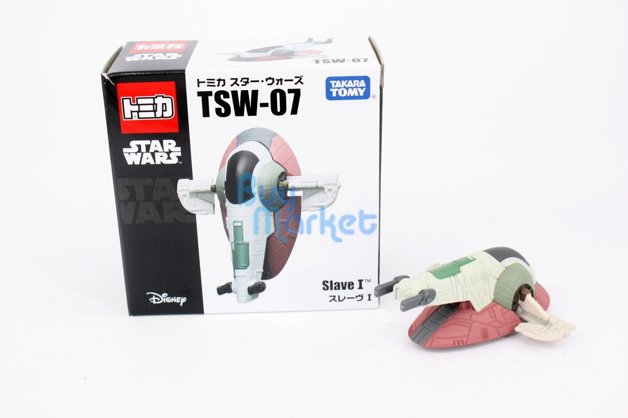 Takara Tomy Tomica TSW-07 Disney Star Wars Slave I 7CM Diecast Toy Car Japan