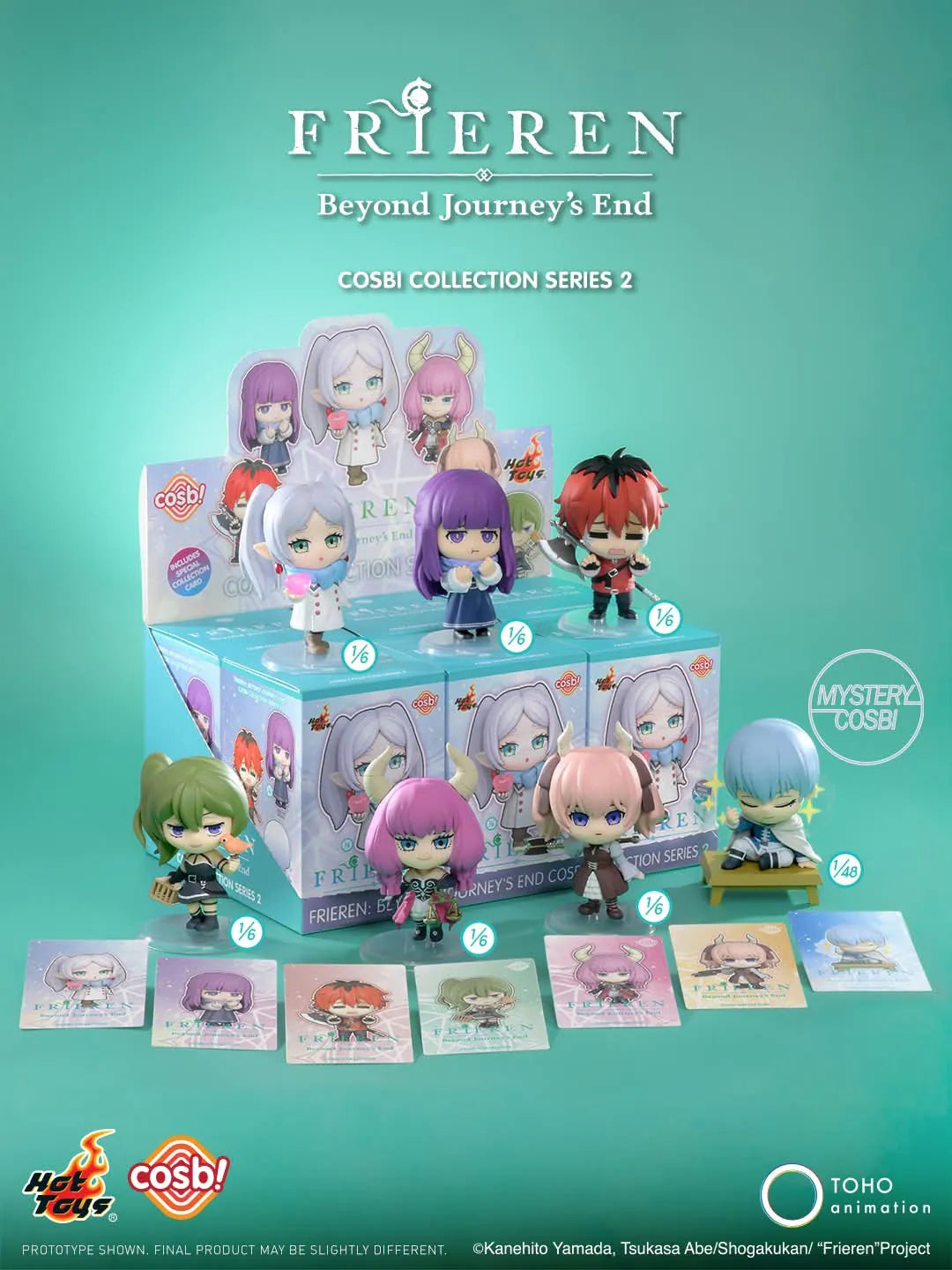 Hot Toys Frieren: Beyond Journey's End Cosbi Series 2 (Full set of 6) #CBX330