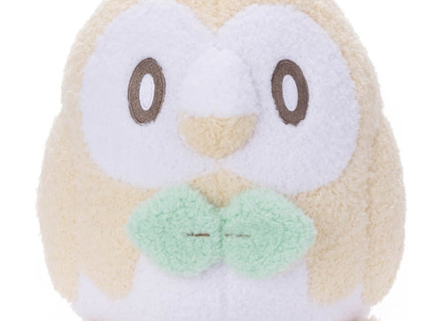 Load image into Gallery viewer, Takara Tomy A.R.T.S Pocket Monster Plush Pokemon Pokepeace M Size Rowlet
