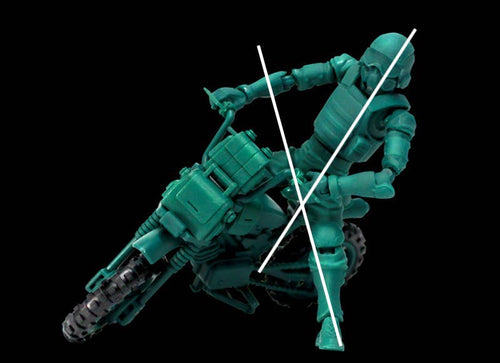 Load image into Gallery viewer, TA x Acid Rain World Acid Rain FAV-SP02 Green Wildebeest 1:18 Figure Accessory
