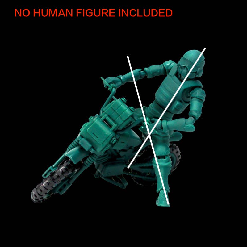 TA x Acid Rain World Acid Rain FAV-SP02 Green Wildebeest 1:18 Figure Accessory