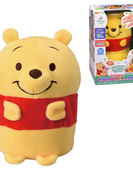 Takara Tomy Disney Baby Interactive Infant Petting Sound Friends Winnie the Pooh