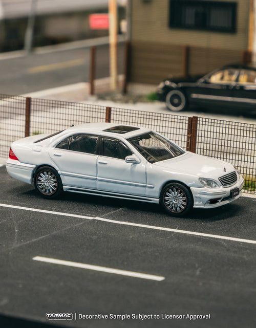 Load image into Gallery viewer, Tarmac Works 1/64 Mercedes-Benz S-Class Wald Alabaster White Car
