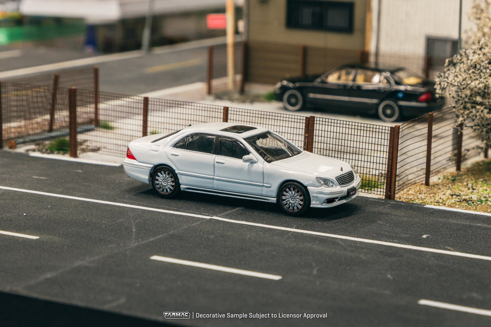 Tarmac Works 1/64 Mercedes-Benz S-Class Wald Alabaster White Car