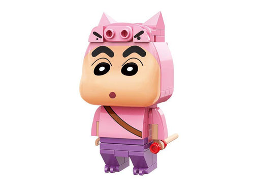 Load image into Gallery viewer, Qman Keeppley Building Blocks Toy #K20610 - Shinchan Cos Buriburi Zaemon
