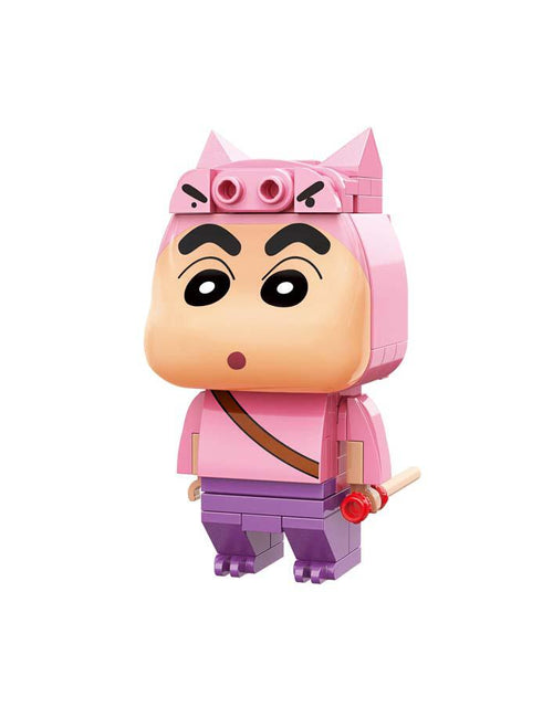 Load image into Gallery viewer, Qman Keeppley Building Blocks Toy #K20610 - Shinchan Cos Buriburi Zaemon
