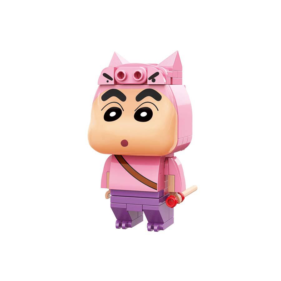 Qman Keeppley Building Blocks Toy #K20610 - Shinchan Cos Buriburi Zaemon