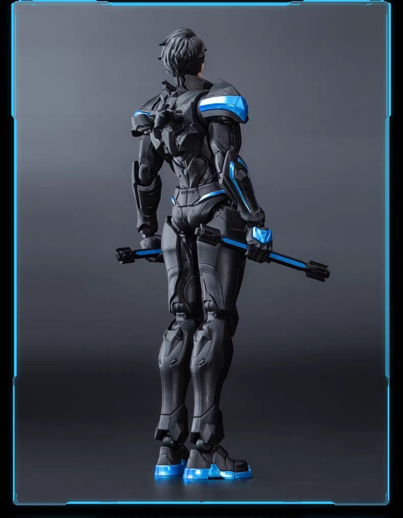Blokees DC Champion class 03 Nightwing 1:12 Model Kit Figure 15cm