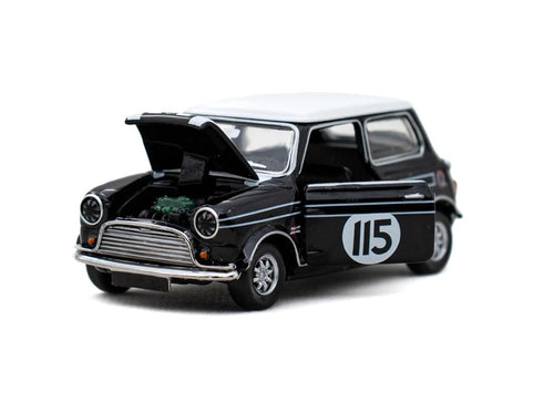 Load image into Gallery viewer, Tiny City Die-cast Model Car - 1/50 Mini Cooper Black (115)
