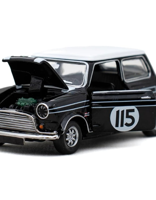 Load image into Gallery viewer, Tiny City Die-cast Model Car - 1/50 Mini Cooper Black (115)
