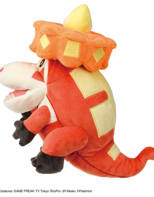 Load image into Gallery viewer, Takara Tomy A.R.T.S Pocket Monster Plush Pokemon Big Mouth! Crocalor
