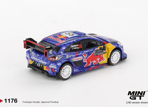 Load image into Gallery viewer, (Pre-order) MINI GT #1176 Ford Puma Rally1 #55 M-Sport Ford WRT 2025 Monte-Carlo
