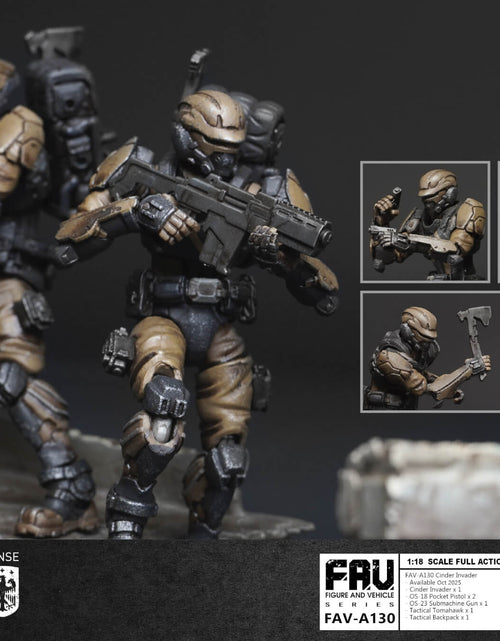 Load image into Gallery viewer, Acid Rain x Toy Alliance FAV-A130 Cinder Invader Cinder Invader 1/18 Figure
