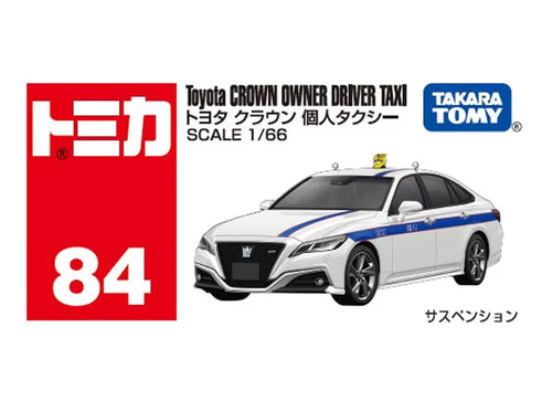 Load image into Gallery viewer, Takara Tomy Tomica Die-cast Car - Scale 1:66 NO.084 Toyota Crown Private Taxi
