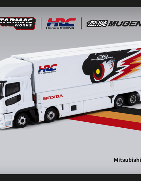 Tarmac Works 1/64 Mitsubishi Fuso Super Great TEAM MUGEN Model Car