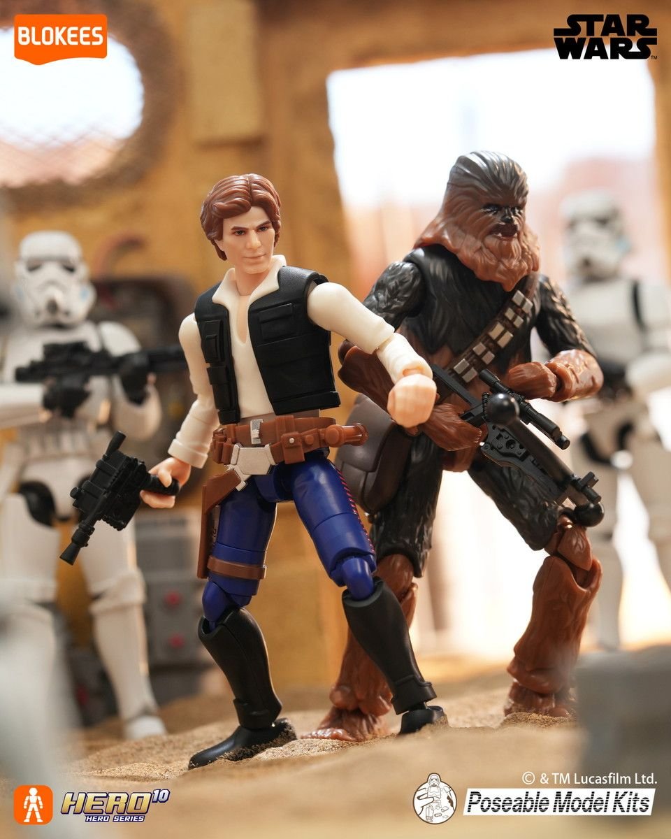 Blokees Star Wars Galaxy Version 02 Blind Box (9 Types) Full set of 9 Figure