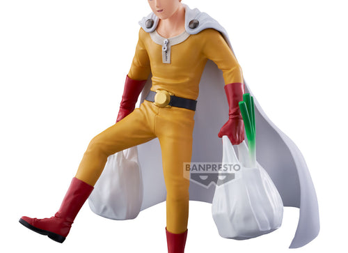 Load image into Gallery viewer, Banpresto ONE-PUNCH MAN ONE PUNCH LIFE SAITAMA Figure 20cm
