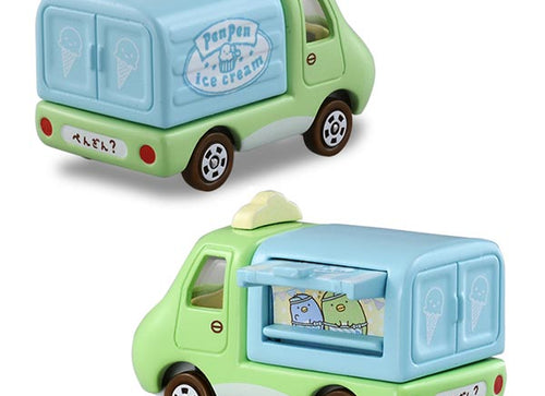Load image into Gallery viewer, Takara Tomy Dream Tomica #149 Sumikkogurashi Penguin Ice Cream Diecast Toy Car
