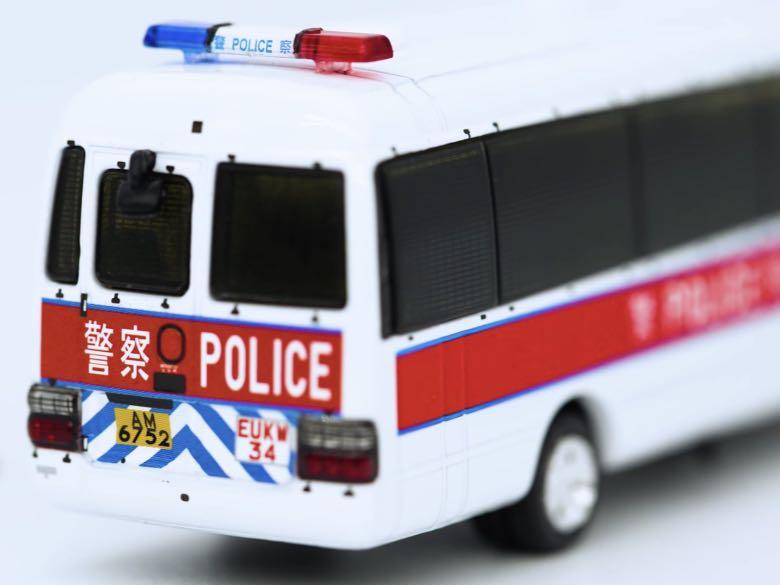 Tiny City Die-cast Model Car - Toyota Coaster B59 Police (AM6752 EUKW 34) [7-11]