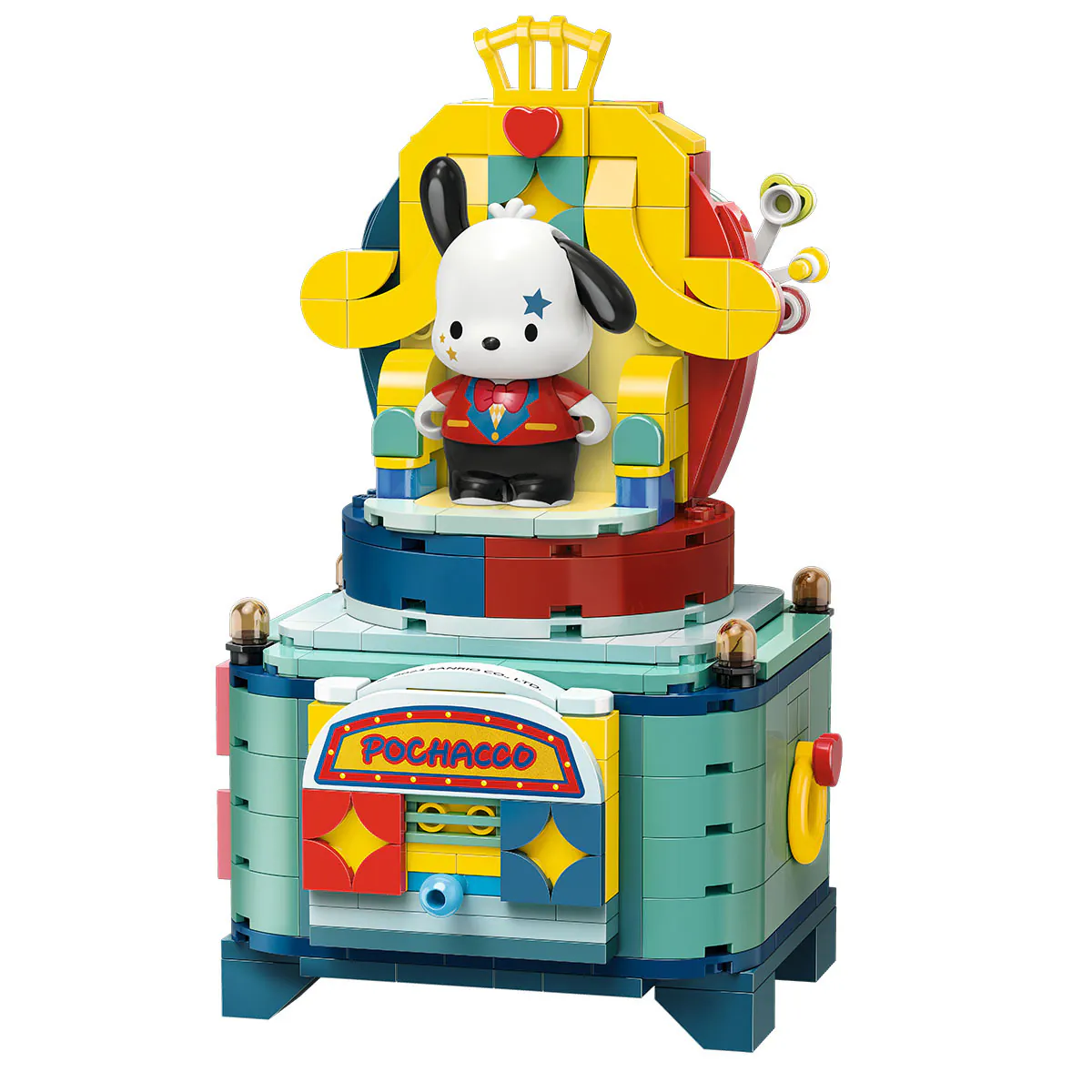 Keeppley Blocks Toy #K20828 Sanrio Series - Pochacco Superstar Magician