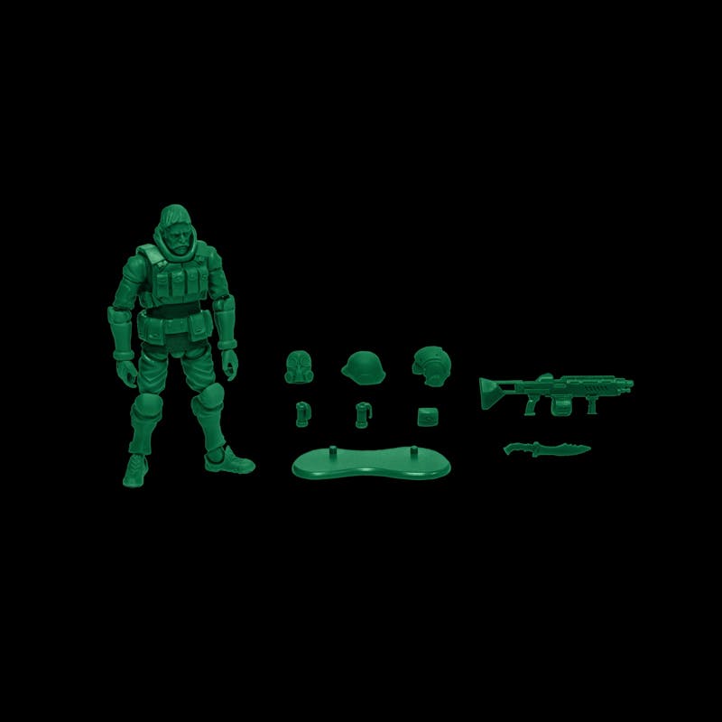 TA x Acid Rain World Acid Rain FAV-SP04 Green Bob 1:18 Figure