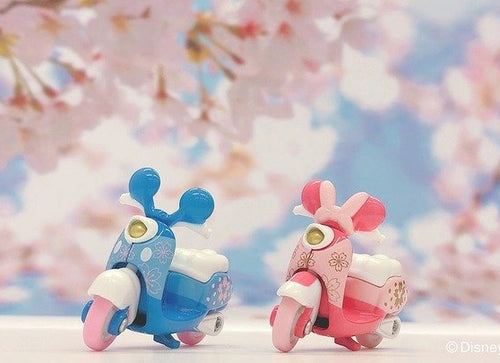 Load image into Gallery viewer, Takara Tomy Tomica Disney Motors Mickey Mouse Motorcycle Sakura Cherry Blossom
