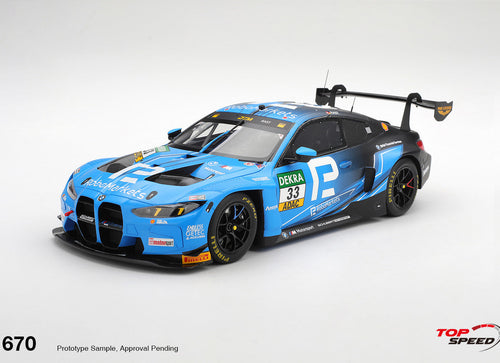 Load image into Gallery viewer, (Pre-order) Top Speed 1/18 BMW M4 GT3 EVO #33 Schubert Motorsport 2025 DTM
