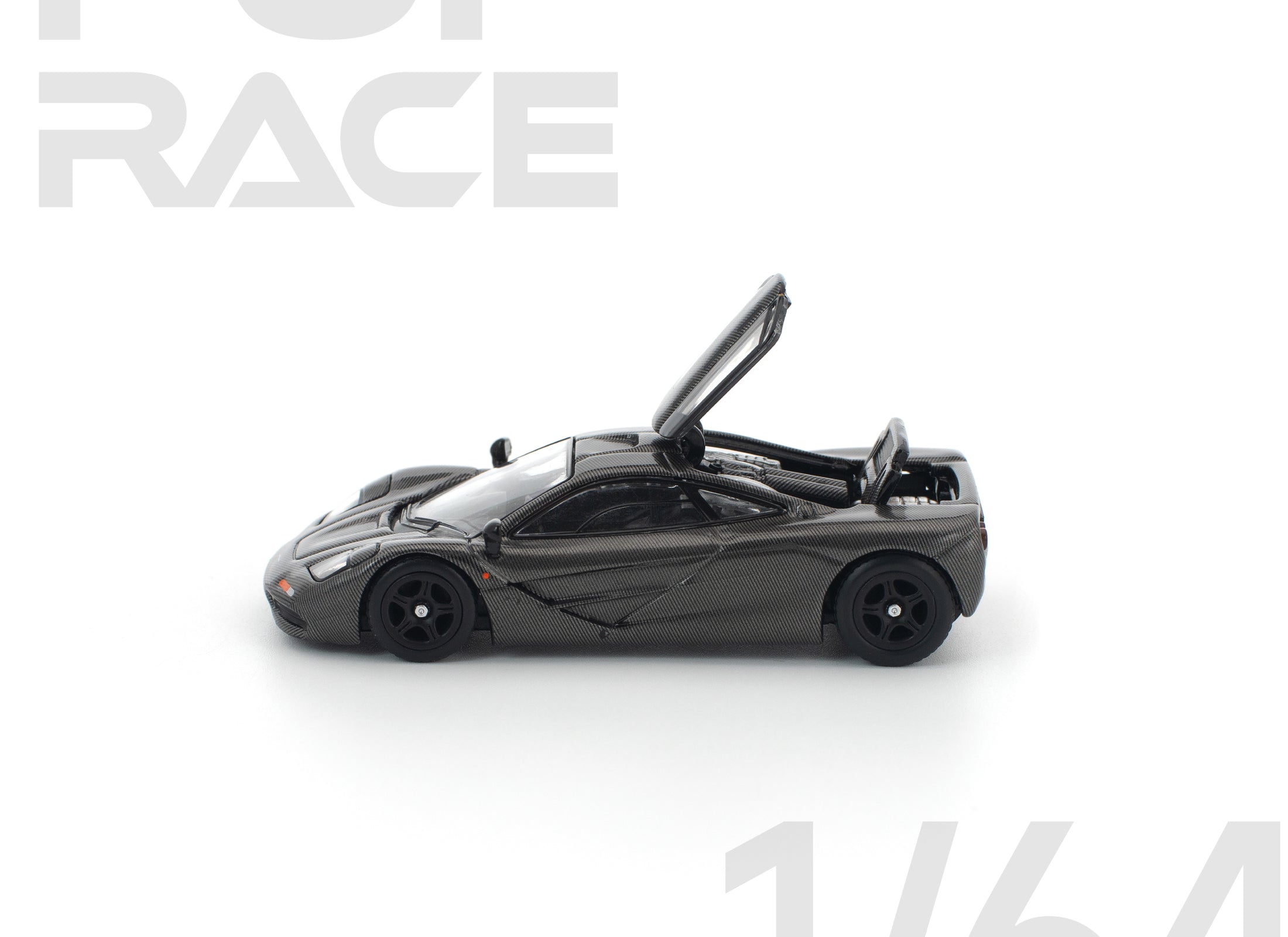 (Pre-order) POPRACE 1/64 McLAREN F1 CARBON EDITION Diecast Model Car