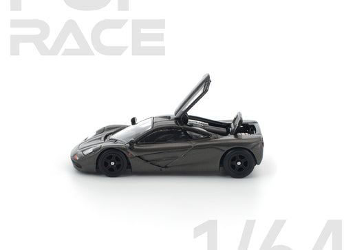 Load image into Gallery viewer, (Pre-order) POPRACE 1/64 McLAREN F1 CARBON EDITION Diecast Model Car

