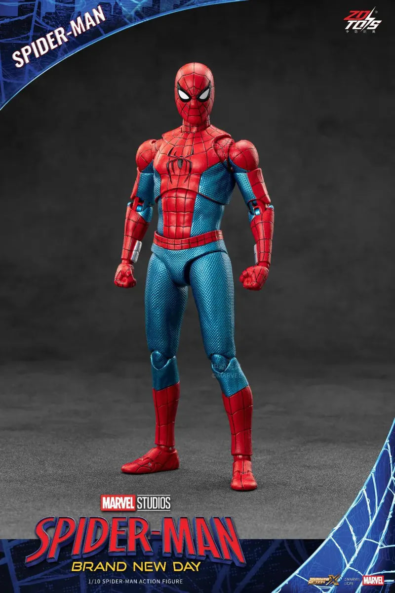 ZD Toys 1:10 Spider-Man (Brand New Day) Collectible Action Figure Set