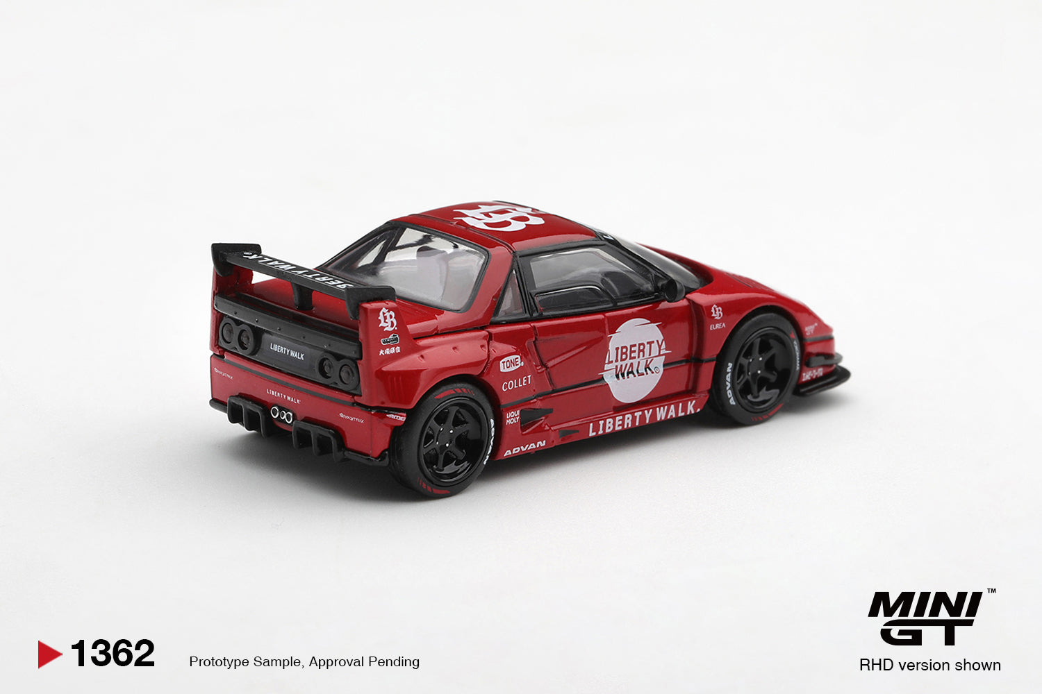 (Pre-order) Mini GT #1362 Mazda AZ-1 Liberty Walk LB40 LB-Hinomaru Red 2026 RHD