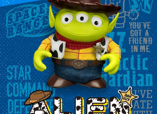 Load image into Gallery viewer, Beast Kingdom Disney TOY STORY DAH-025 Alien Remix Woody (Diorama Stage)
