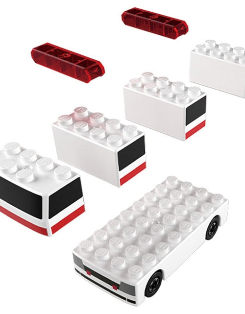 Load image into Gallery viewer, Takara Tomy Tomica Plarail Blocks Ambulance set
