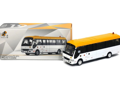 Load image into Gallery viewer, Tiny City FSD19 1/76 Die-cast Model Car - Toyota Coaster B59 HKFSD (F892)
