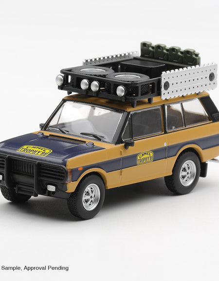 (Pre-order) Mini GT #1311 Range Rover 1981 Camel Trophy N.Sudmann & F.Hofmann