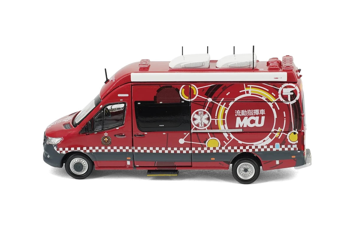 Tiny City Die-cast Model Car - MERCEDES-BENZ Sprinter FL HKFSD MCU (F7711)