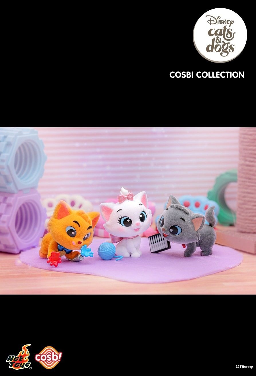 Hot Toys Disney Cats Cosbi Bobble-Head Collection (Full set of 8)