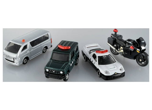 Load image into Gallery viewer, Takara Tomy Tomica Diecast Model Gift Set - Police Vehicle Collection Car Set

