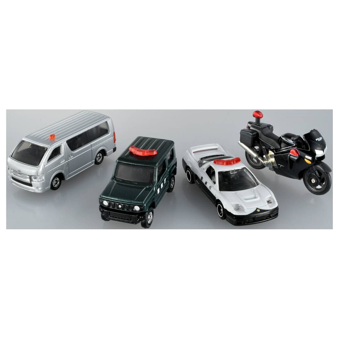 Takara Tomy Tomica Diecast Model Gift Set - Police Vehicle Collection Car Set