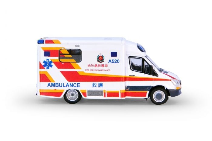 Tiny City Die-cast Model FSD08 - MERCEDES-BENZ Sprinter Ambulance (A343)